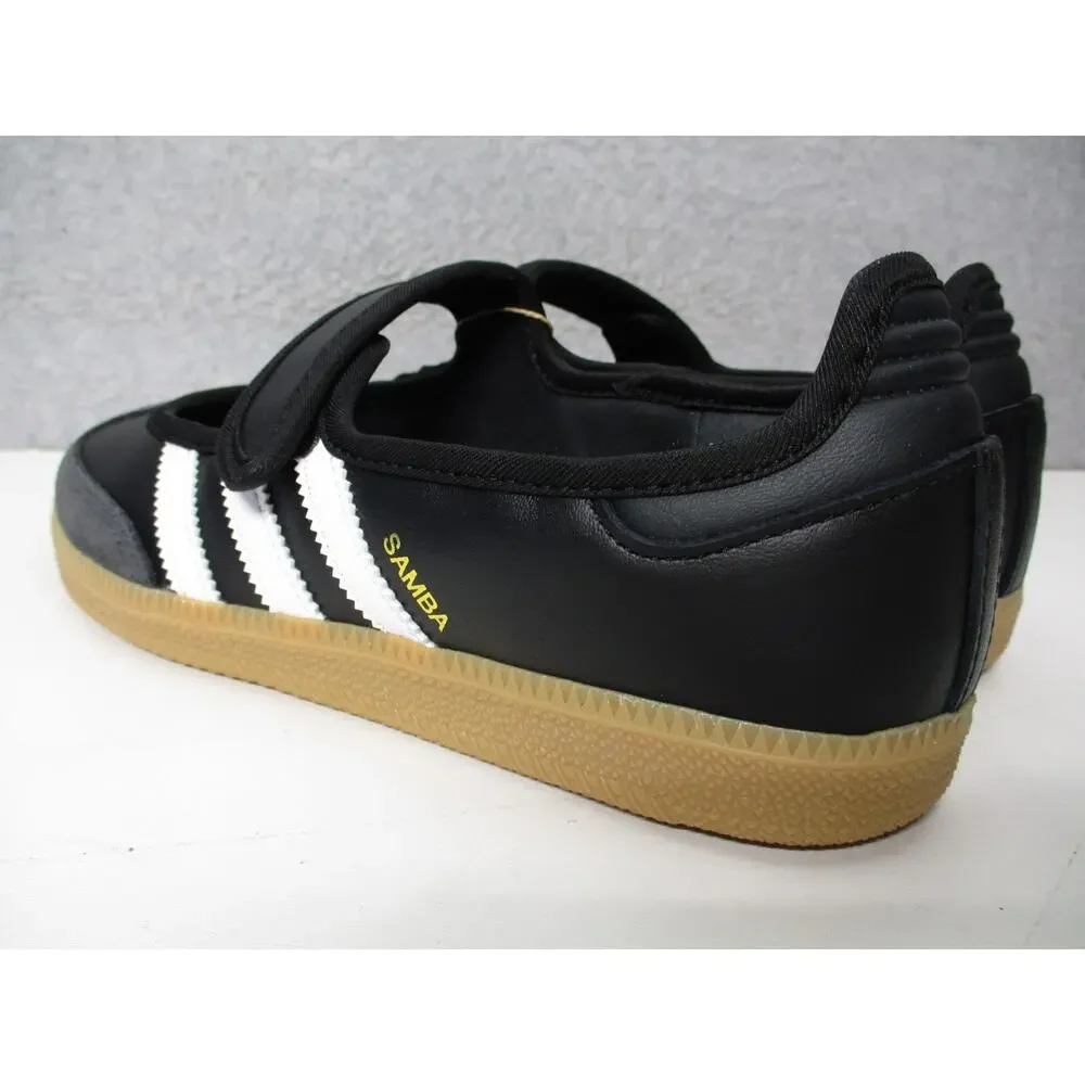 Adidas Samba Jane Shoes Black White Gum JQ6445 Womens Sz 8.5